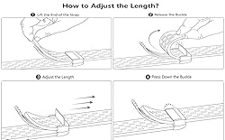 Lamshaw Compatible for Amazfit Helio Bands, Quick