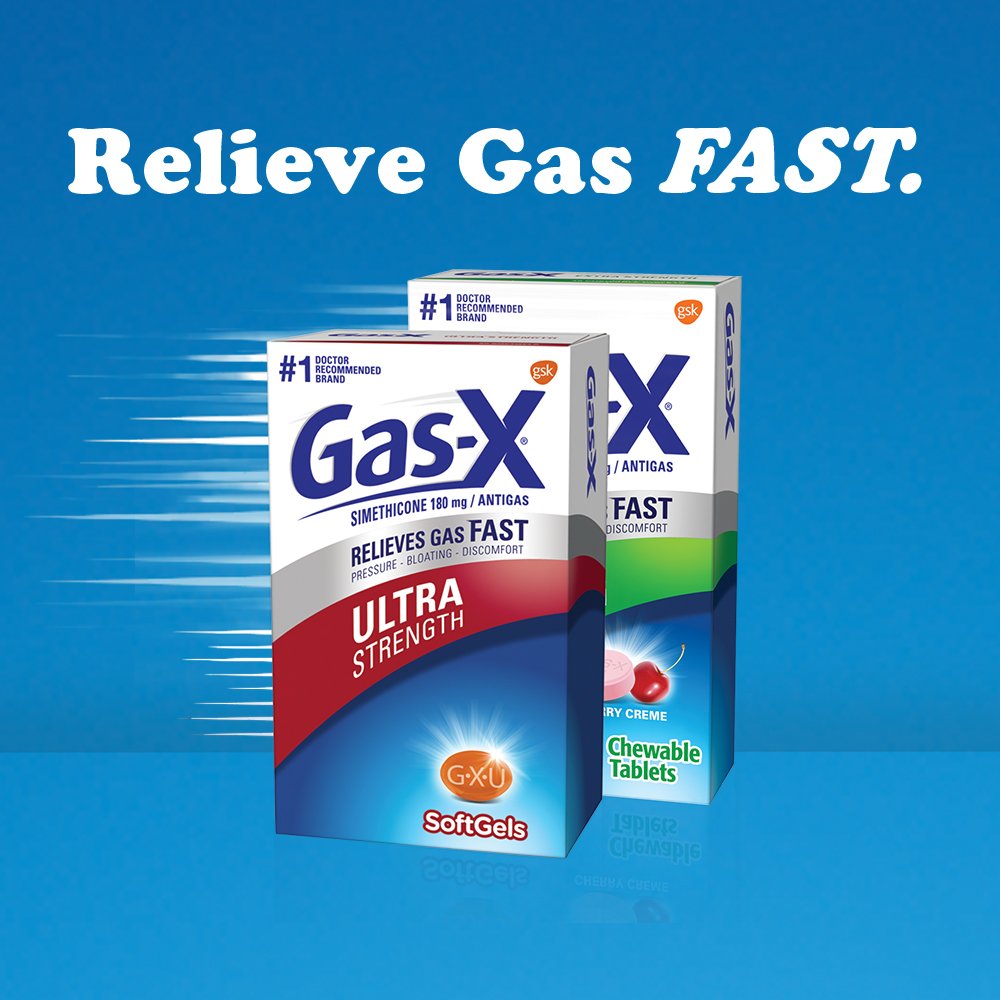 Gas-X Ultra Strength Softgel for Fast Gas Relief, 18 count: Prime Pantry