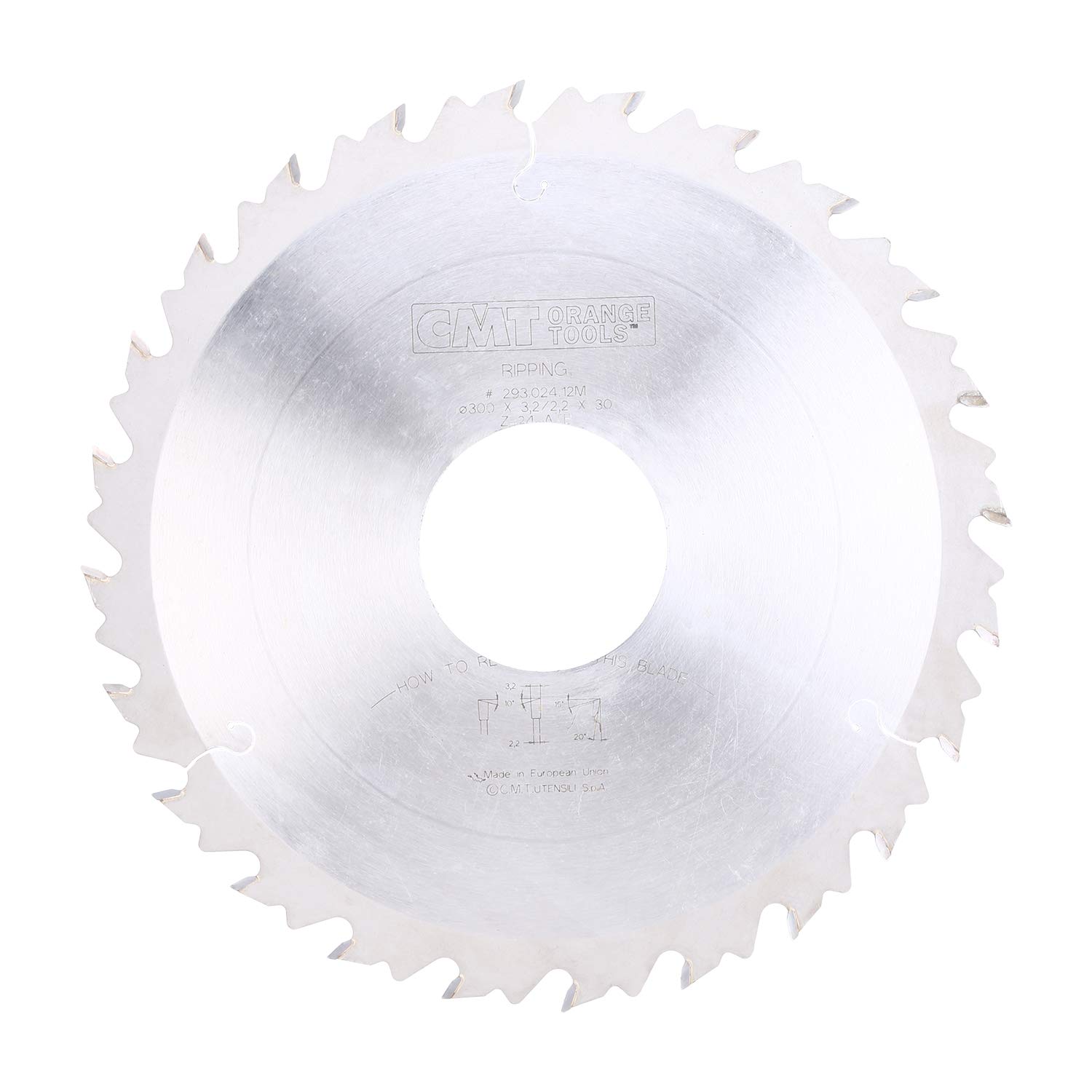 CMT 285.036.13M - Finishing Saw Blade 315X3.2/2.2X30 Z36 ATB