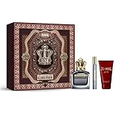 Jean Paul Gaultier Scandal 3-Piece Set for Men (3.4 Oz Eau De Toilette Spray + 2.5 Oz Shower Gel + 0.34 Oz Eau De Toilette)