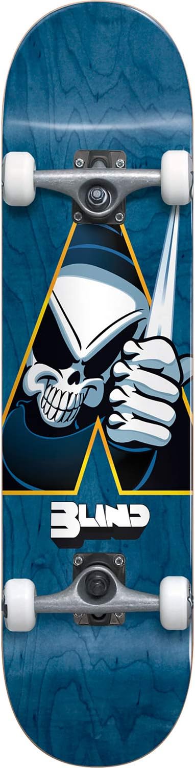 Blind Skateboards Reaper Dagger Blue Complete Skateboard - 7.75" x 31.2"