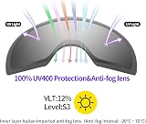 Supertrip Ski Goggles Anti-Fog UV400 Helmet Compatible Unisex view 2