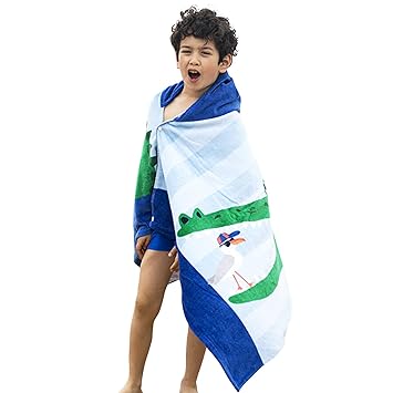 hooded beach towel boys