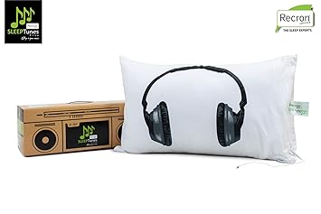 Recron Certified Sleeptunes Fibre Pillow With Pillow Speakers 21