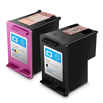 AIcase Multipack, ersetzt HP 300 XL , Remanufactured Druckerpatronen, Druckköpfe kompatibel zu HP 300XL Tintenpatronen