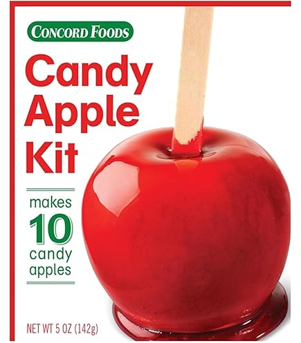 Amazon.com : Apple-EZ Candy Apple Coating Mix 15 Oz (Cherry