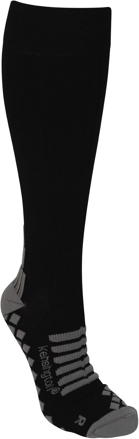 Kensington® Cushioned Compression black AntiDvt Flight Socks for Men