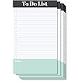 To-Do List Notepad Cards by Sweetzer & Orange -3"x5"- 100 Easy To Read Checklist Journal Notes, Double Sided Index Cards, Checklist for Daily Activities, Meal Planner and Grocery List's, Work Plan