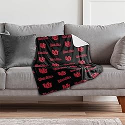 University of Utah Logo Pattern Sherpa
