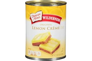 GIAEYHM Duncan Hines Wilderness Original Lemon Creme Pie Filling & Topping, 21 oz