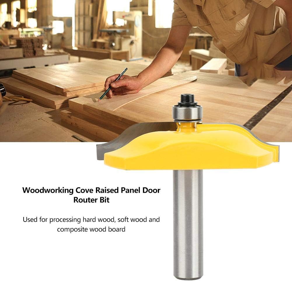 FTVOGUE 1/2in Shank T-Slot Router Bit Woodworking Panel Router Bit Door Raised Panel Milling Cutter - Image 5