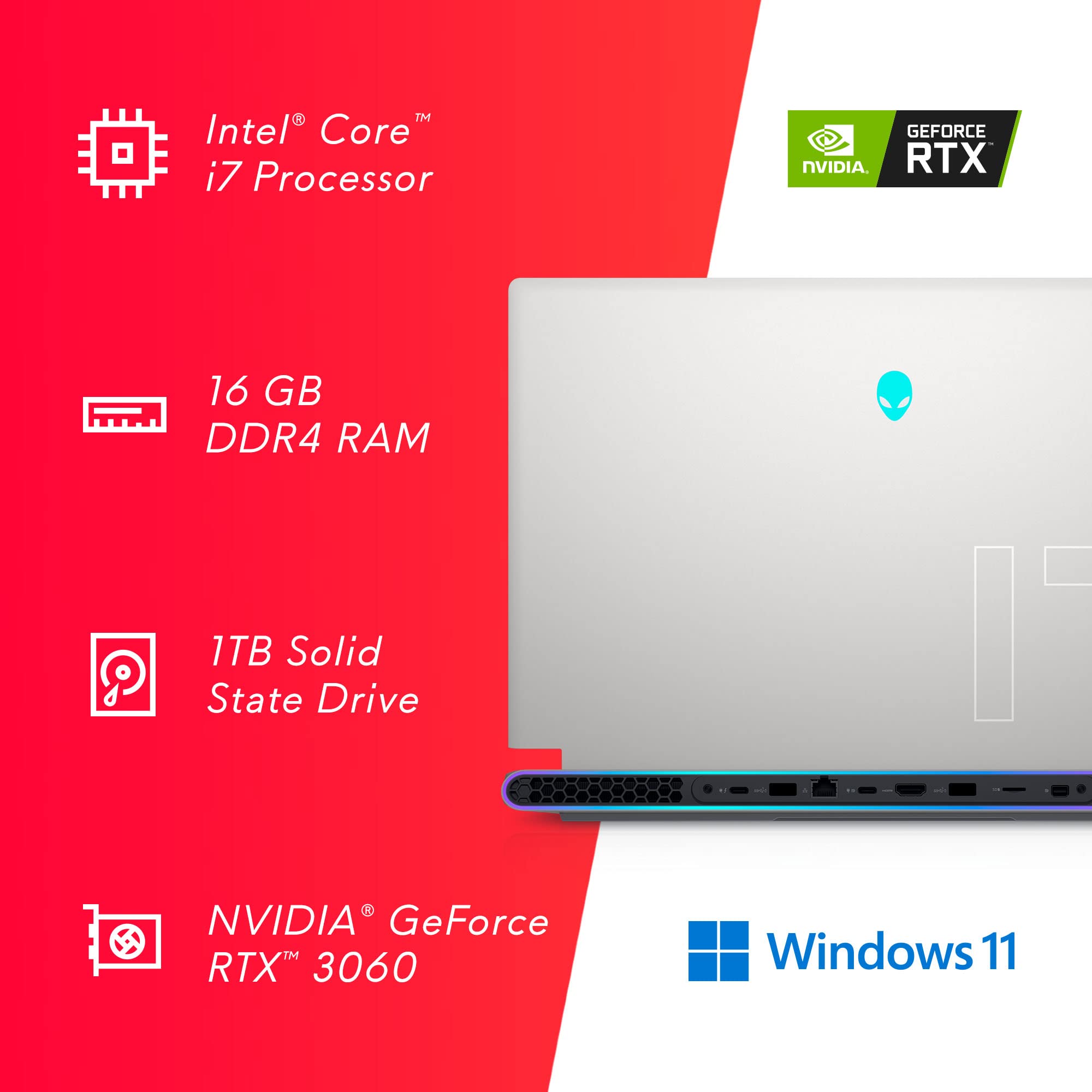 Mua Alienware x17 R1, 17.3 inch FHD 360Hz NonTouch Gaming Laptop