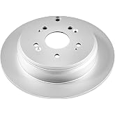 PowerStop Fully-Coated Brake Rotor Rear for Honda CR-V 2005-16 JBR1158EVC | Honda CR-V 2005-16, Acura RDX 2007-18 Fully Coated Disc Rotor