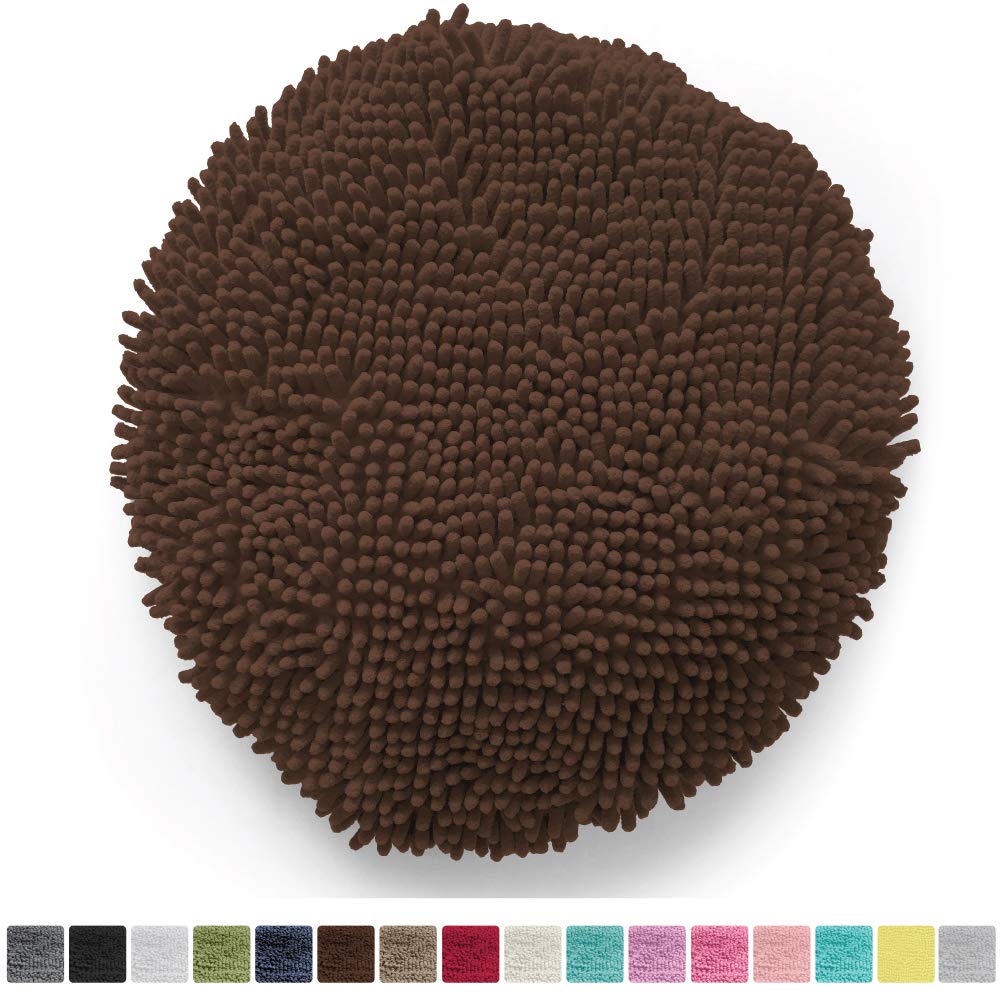 Best toilet seat cover brown oblong