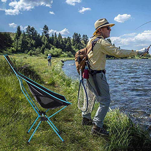 Taope Chaise De Camping Pliante Légère Et Portable – Idéale Pour La Pêche, Le Jardin, La Randonnée, Les Voyages – Peut…