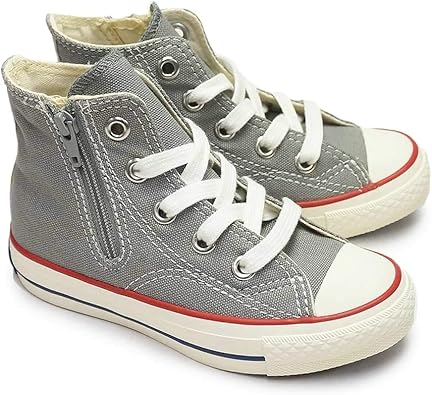 Amazon コンバース キッズ スニーカー チャイルド オールスター N 70 Z Hi ファスナー式 ハイカット 子供靴 Child All Star N 70 Z Hi 3sc245 グレー 17 0cm キッズ ベビー