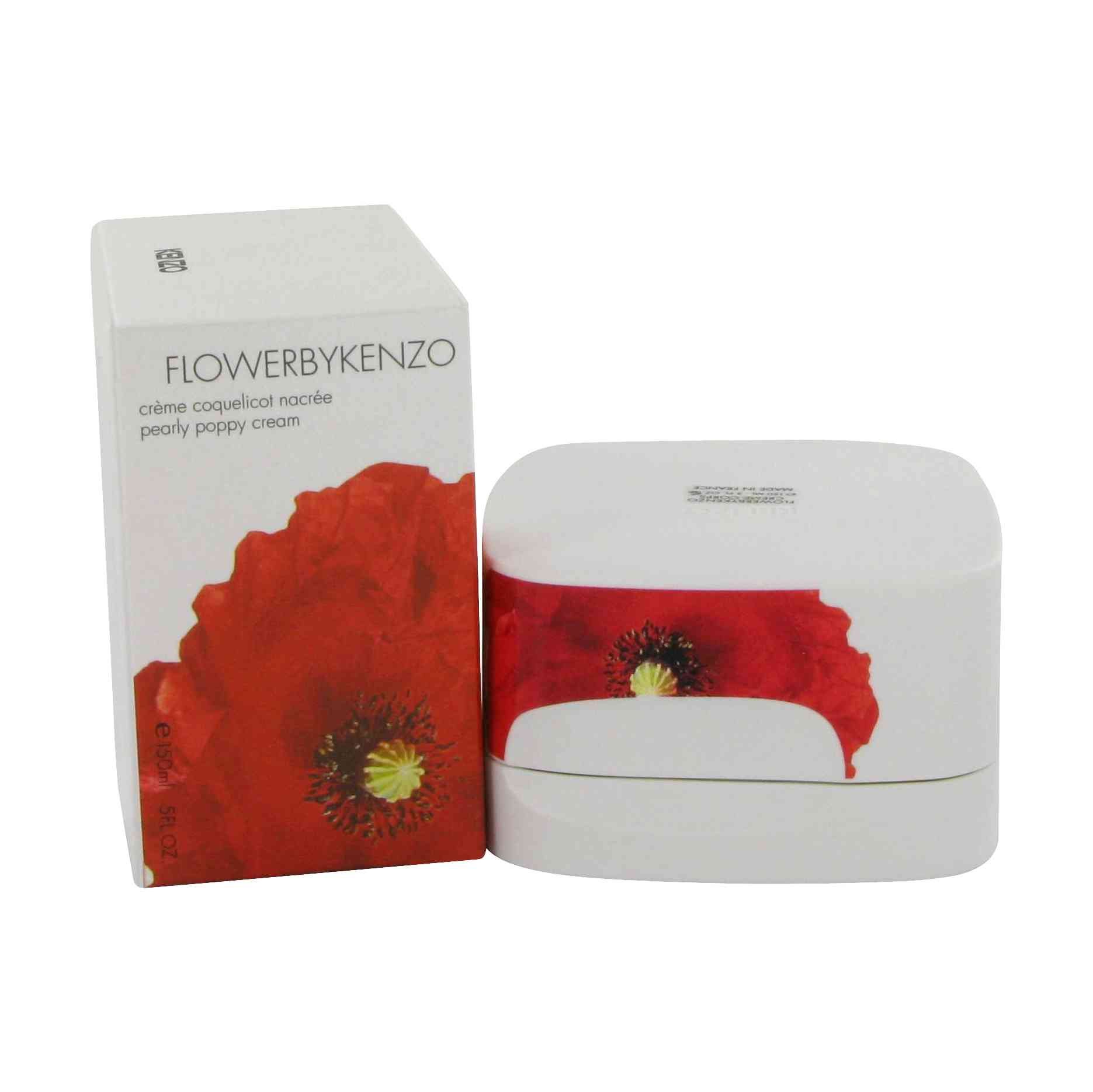Kenzo Flower By Kenzo For Women Pearly Poppy Cream Oz in