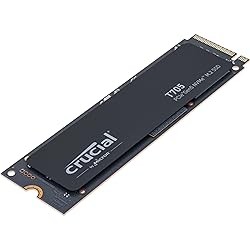 Crucial T705 2TB PCIe Gen5 NVMe M.2 SSD - Up to