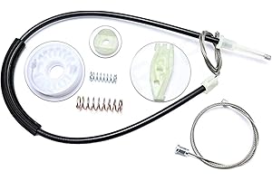 VIP KROM Window Regulator Repair Kit Compatible with VW Beetle Convertible 2003-2010 Rear Left