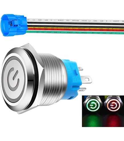 Interrupteur Bouton D'Arrêt D'Urgence - 22mm - Courant 5A - Modèle CE4T-10R-01