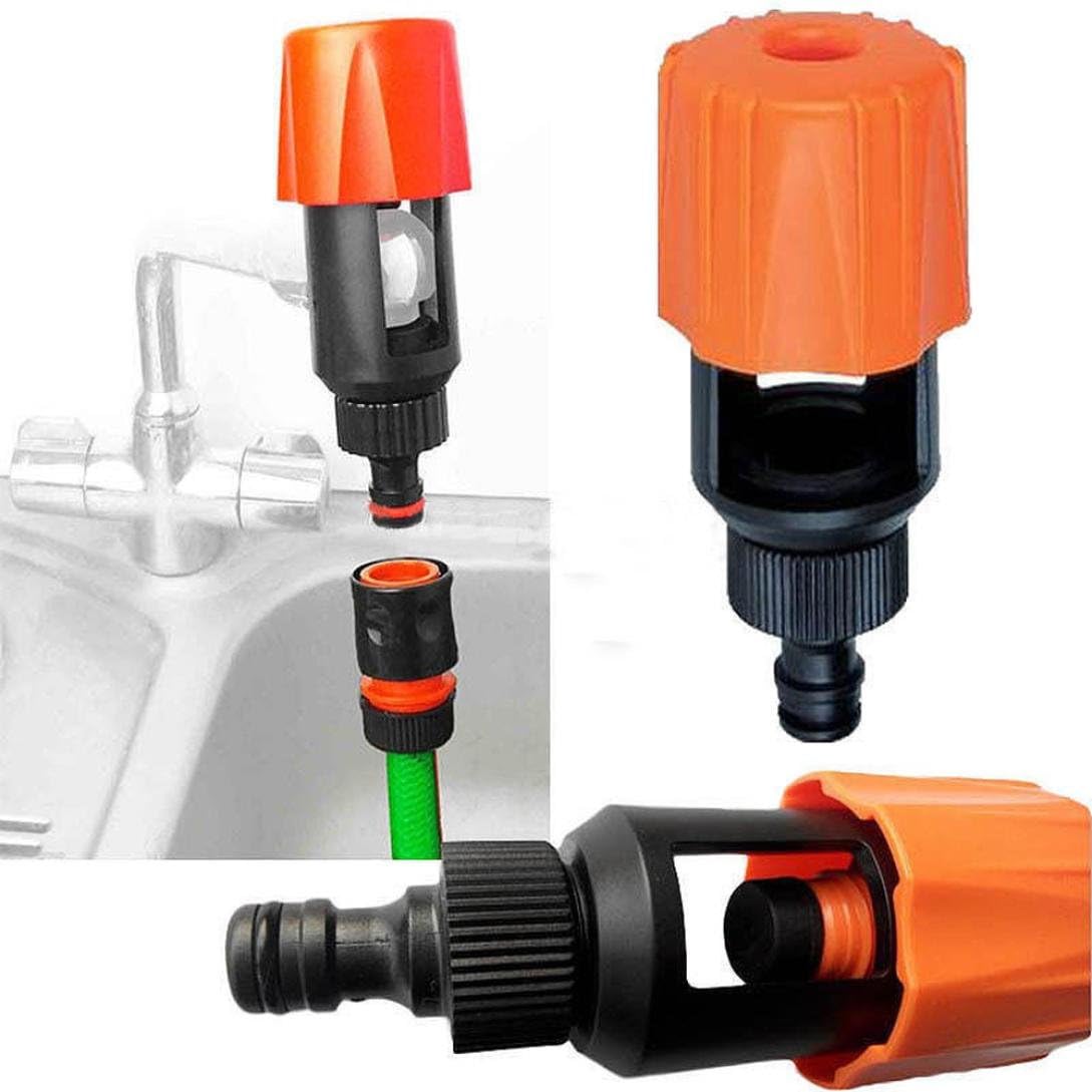 HHBack Universal Water Tap to Garden Hose Pipe Connector Mixer Kitchen Tap Adapter