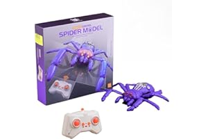 Wall Climbing Gecko, RC Chameleon Wall Climbing Gecko, Rechargeable Remote Control Lizard with LED Eyes, Dual Mode Floor & Wa