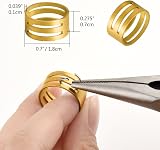 FEPITO Jewelry Making Kit with Pliers Starter Tools Beading Wire DIY Craft view 5