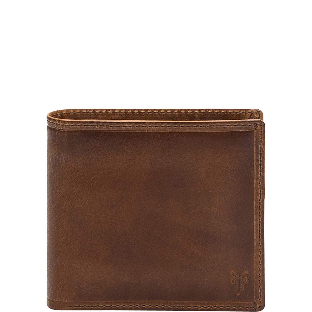 FRYE Men's Logan Antique Pull-Up Billfold Wallet, Cognac, One Size — image 1
