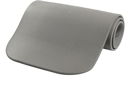 grey exercise mat