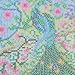 5D Full Drill Diamond Painting Kit, DIY Diamond Rhinestone Painting Kits for Adults and Children Embroidery Arts Craft Home Decor 14.2 x 14.2 inch (Peacock)