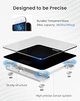 RENPHO Weighing Scales Body Weight Digital Scale LED Display Black Core 1S view 2