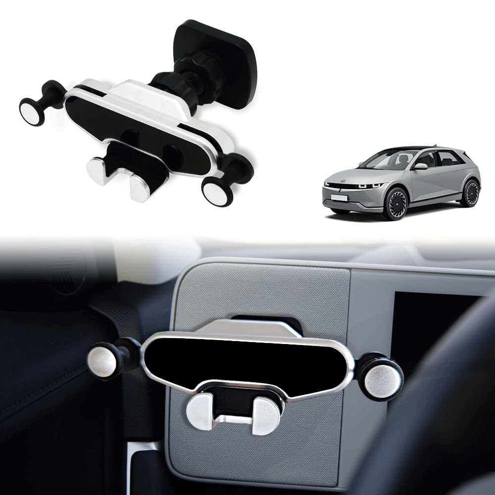 Photo 1 of BestEvMod Ioniq5 Magnetic Phone Mount, Customized Phone Holder for Hyundai Ioniq 5, 2022 Accessories, Portable Electronic Device Mount