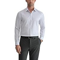 what is a fit & flare dress Van Heusen Slim Fit Ultra Wrinkle Free Stretch FLEX Solid Dress Shirt in  Charcoal