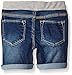 Vigoss Girls' Knit Waist Bermuda Short, True Blue,6