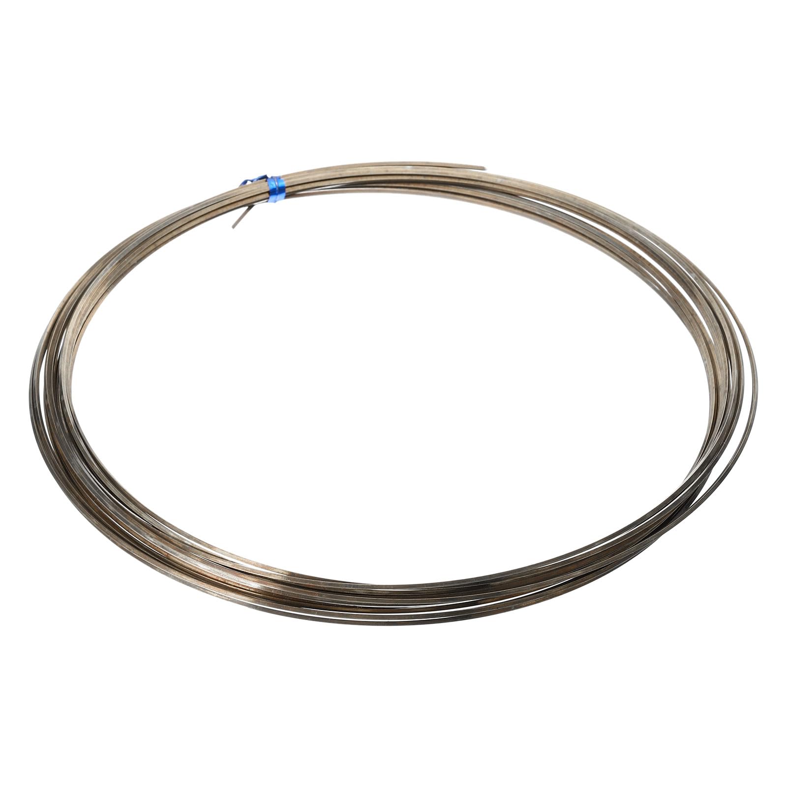 PATIKIL Half Hard Nickel Silver Wire, 1Pcs 18Gauge/1.0x1.0mm Diameter 6m/19.68ft Square Craft Wire for Jewelry Making Beading Wires Wrapping