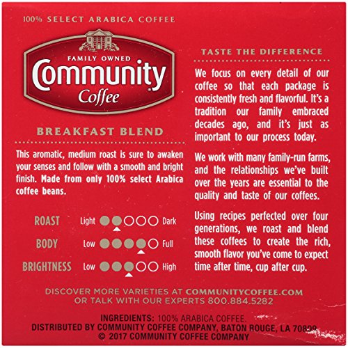 image for Community Coffee Breakfast Blend Medium Roast Coffee - 144 Single Serv