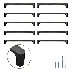 Evionlin Black Round 7-1/2in 10 pcs Wooden Drawer