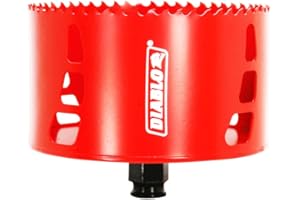 Freud DHS4500 Diablo High Performance Hole Saw Ideal for Drilling Wood, Plastic, Aluminum, Metal and Stainless Steel, 4-1/2-I