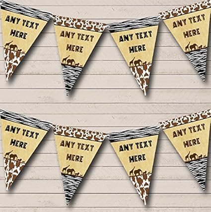 Amazon Com Jungle Safari Animal Print Personalized Baby Shower Amazon Com Jungle Safari Animal Print Personalized Baby Shower
