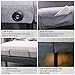 LEISUIT Adjustable Bed Frame with Back & Foot Massage, Wireless Remote Control, Memory Pre-Sets, Dual USB Ports, Zero-Gravity(Tool-Free Assembly) Twin XL