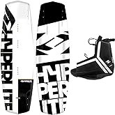 Hyperlite Wakeboard Package Agent &amp; Agent Bindings Fits Boot Sizes 8-14