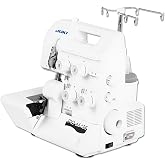 Juki MO-654DEN 3/4 Thread Overlocker, Metal, White, 34 x 27 x 30 cm