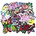Qingxi Charm 32pcs Assorted Styles Sequins Sewing on/Iron on Embroidered Patches Clothes Dress Hat Pants Shoes Curtain Sewing Decorating DIY Craft Embarrassment Applique Patches (Sequins 32pcs)