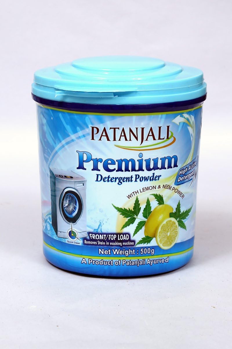 PATANJALI Premium Detergent Powder 500 Gm Health & Personal Care