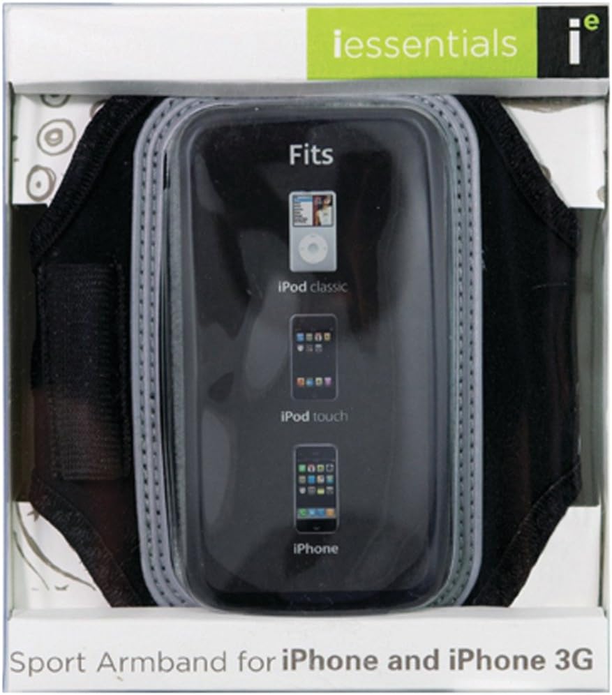 Cellular Innovations Neoprene Sport Armband Case for iPhone and iPod Touch (Black): Electronics