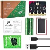KEYESTUDIO MICROBIT V2.2 GO KIT Microbit v2 Go Accessories for Beginners Programming Micro:bit LED Matrix Sound Light and Temperature Sensor