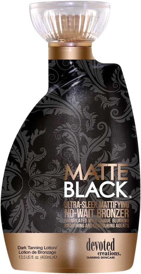 devoted black crown tanning lotion