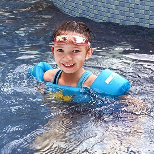 Dark Lightning Children Life Jacket,Swimmies with Water Wings Floatation Kids/Toddler Swim Vests