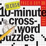 Mensa 10-Minute Crossword Puzzles Page-A-Day Calendar 2010 (Page-A-Day Calendars) by