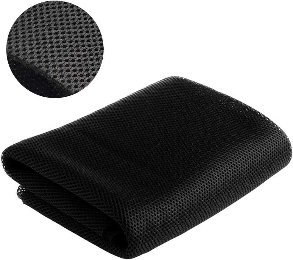 Speaker Grill Cloth Stereo Mesh Fabric for Speaker Repair, Gray - 55 x 20 in / 140 x 50 cm: Electronics